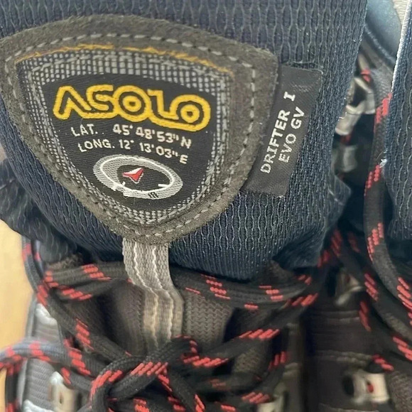 Asolo DRIFTER I GV EVO WIDE FIT gore Tex vibram sole hiking trekking boot - Picture 8 of 15